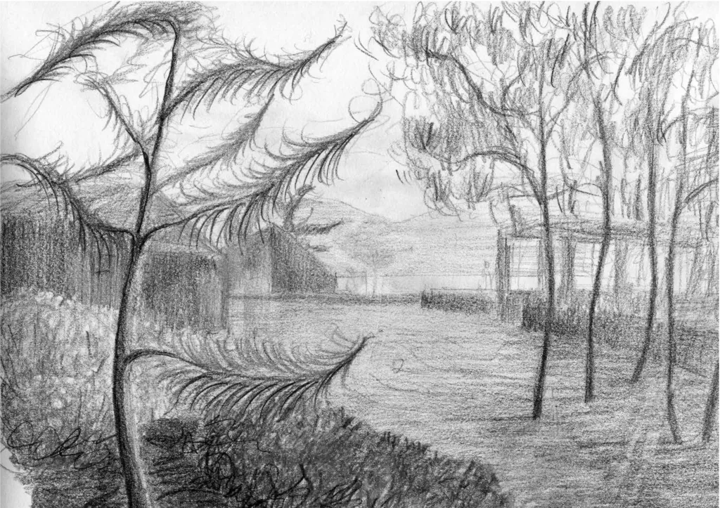 Sketch sequence from En mémoire de Chillion