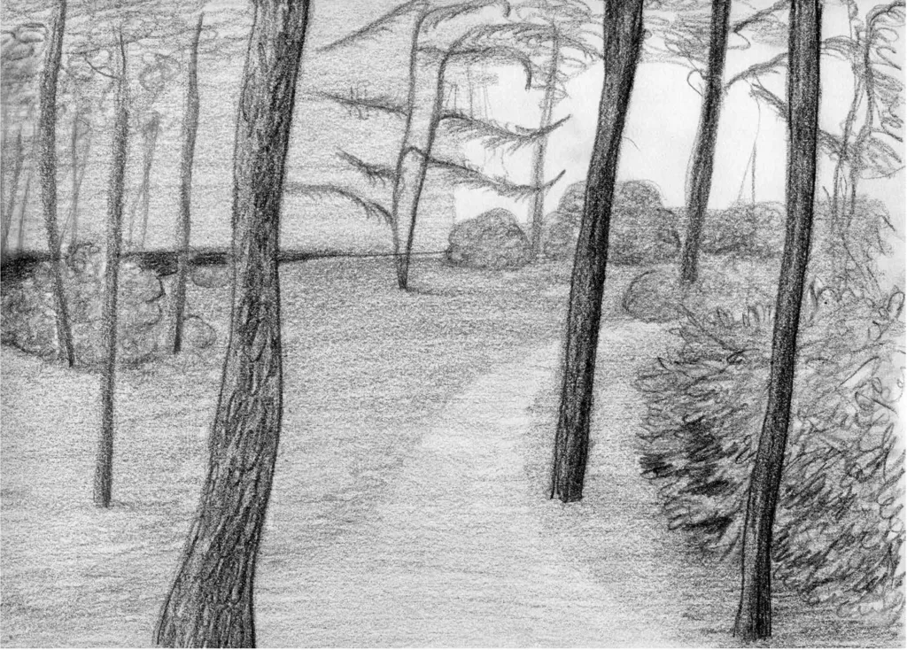 Sketch sequence from En mémoire de Chillion