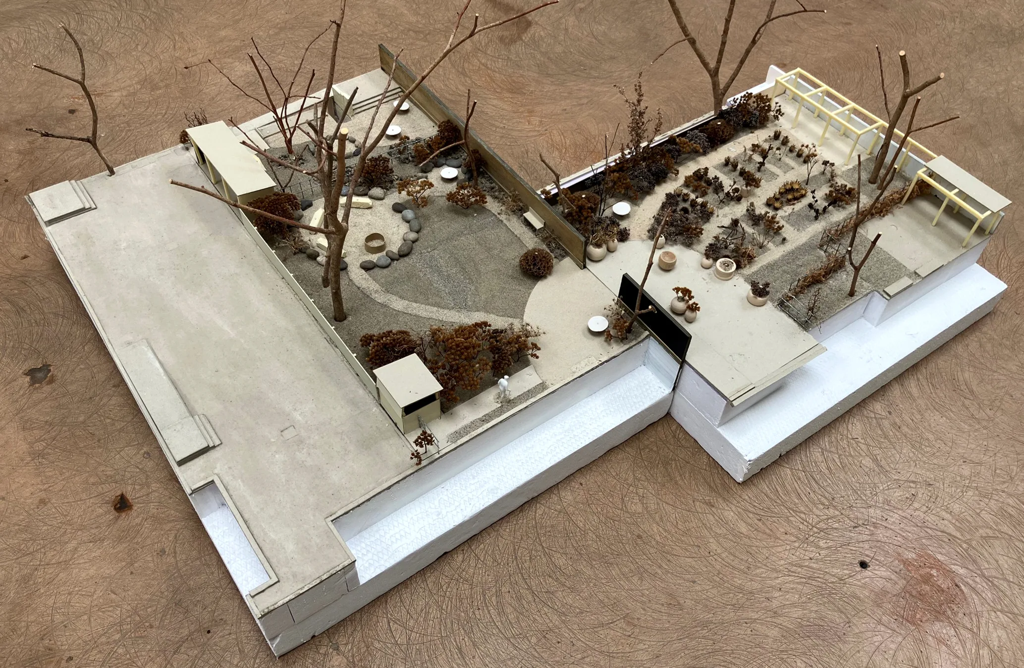 1:50 model of gardens