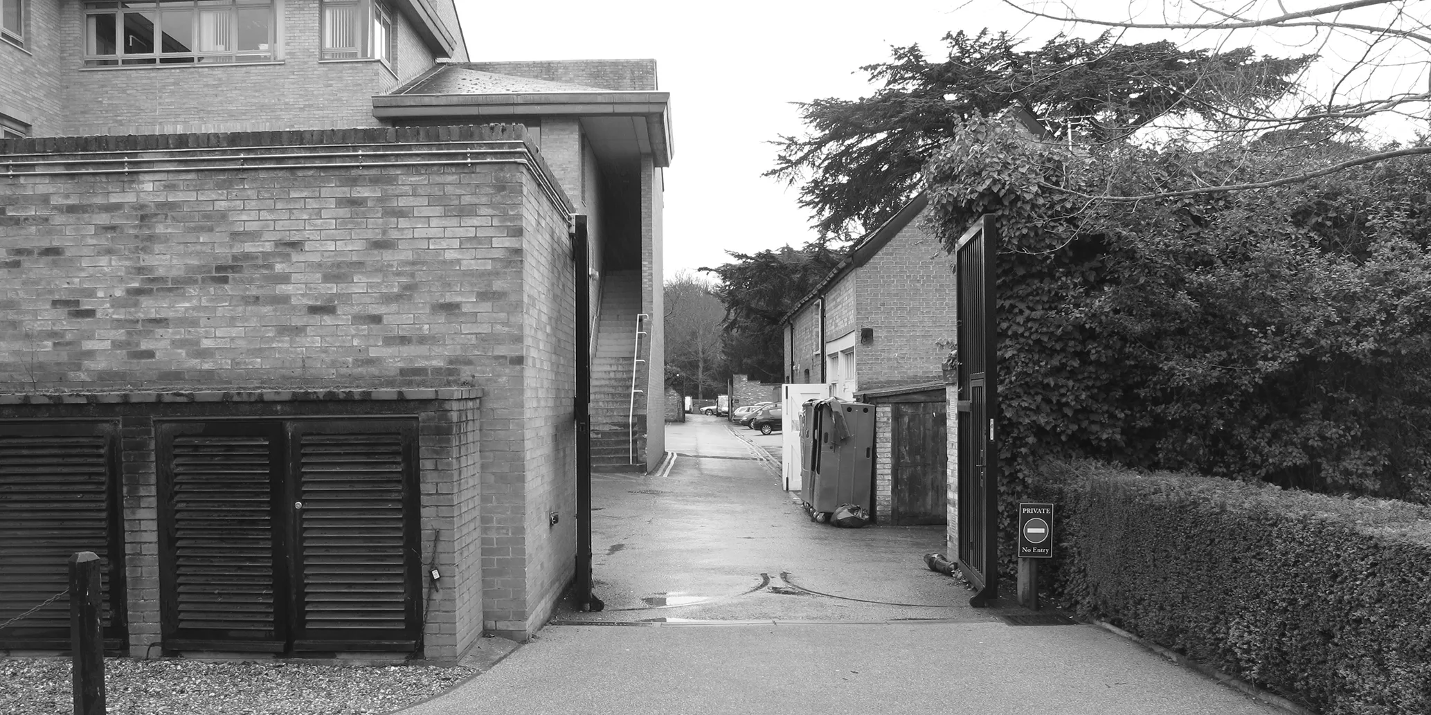 Photograph of the Heong Gallery site in 2013